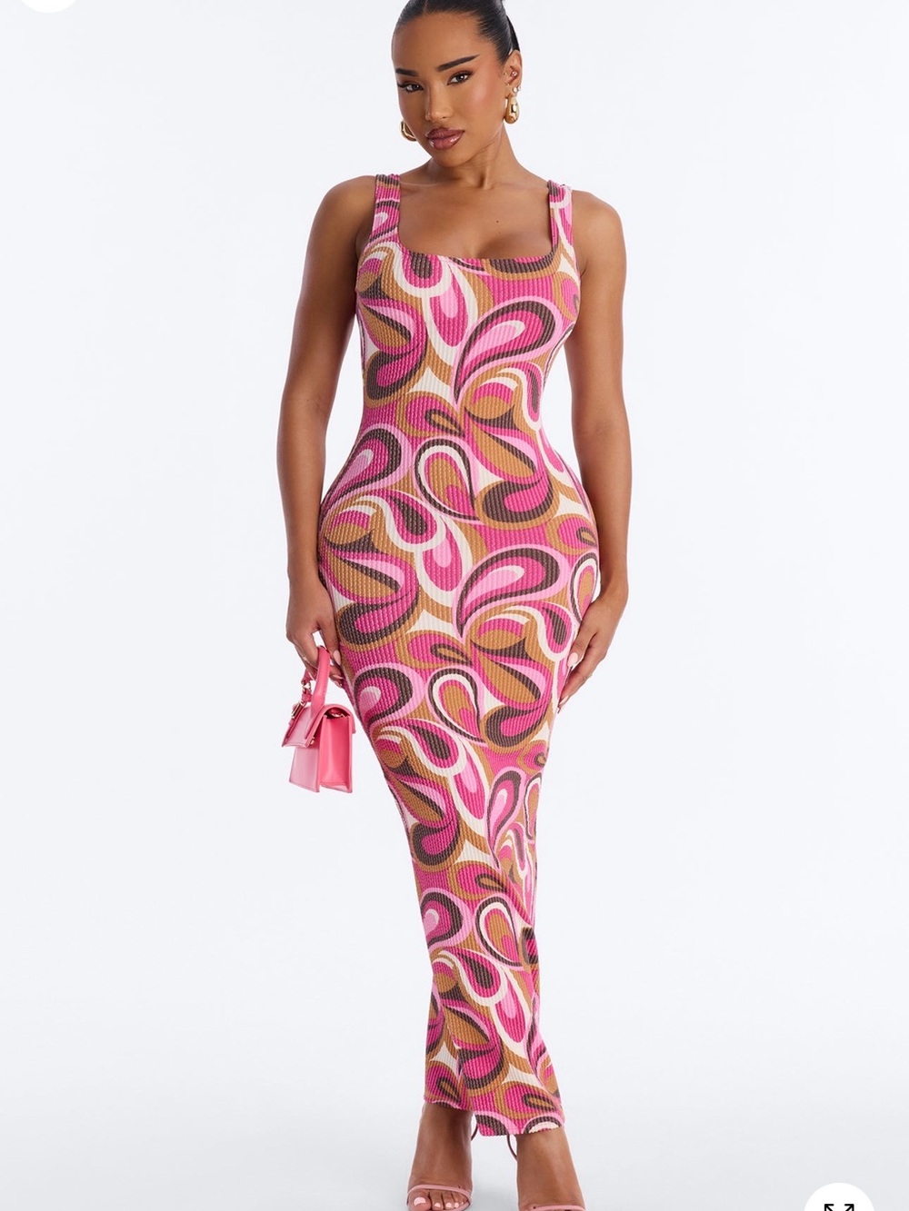 Ribbed Maxi Dress